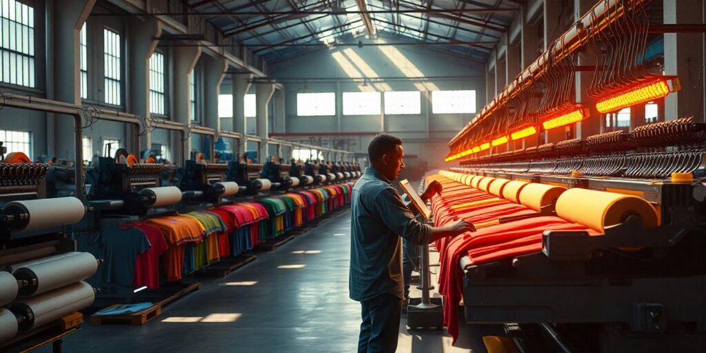 T-shirt manufacturing